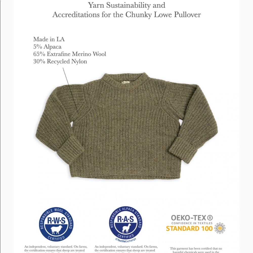 James Street Co Chunky Lowe Pullover - Picture 3 of 7